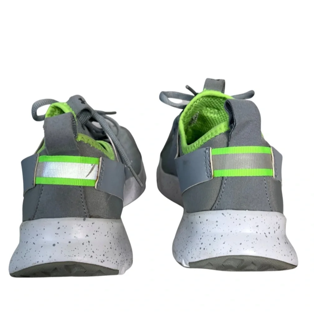 Under Armour Women’s Low Cut Gray Green Sneakers Shoes Size 8.5 - Picture 4 of 8